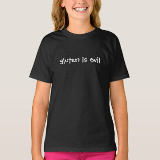 gluten is een kwaadaardig shirt