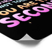 Gluten Is The First Thing I Cannot Tolerate Funny Poster (Hoek)