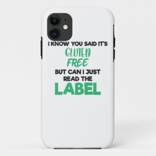 Gluten van de ziekte van Celiakie Glazen Voor het Case-Mate iPhone Case