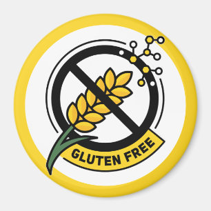 Gluten vrij allergeen magneet
