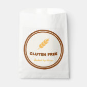 Gluten Vrij Eenvoudig Gepersonaliseerd  Bedankzakje (Voorkant)