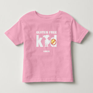 Gluten Vrij Kind Super Meisje Celiakie Shirt