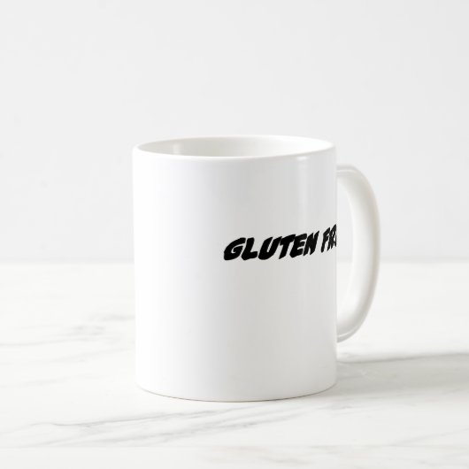 Gluten vrij koffiemok (Voorkant rechts)