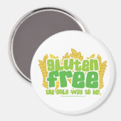 Gluten vrij magneet (Voorkant / Achterkant)