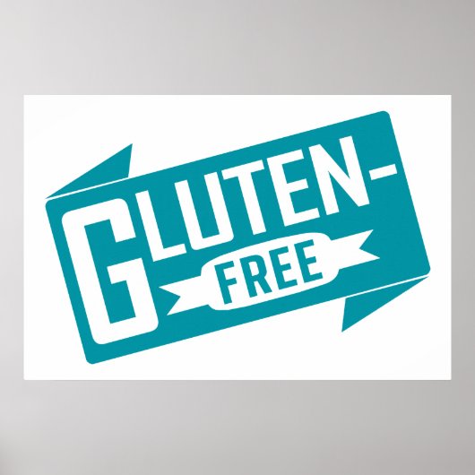 Gluten vrij poster (Voorkant)