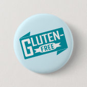 Gluten vrij ronde button 5,7 cm (Voorkant)