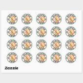 Gluten Vrij Ronde Sticker (Vel)