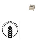 Gluten Vrij Rubberstempel (Gestempeld)