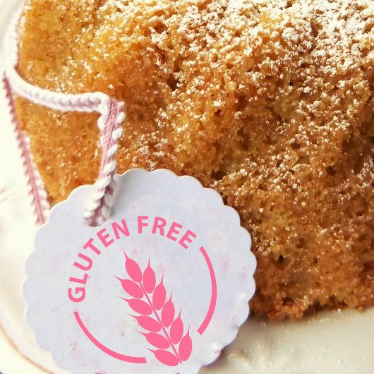 Gluten Vrij Rubberstempel