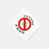 Gluten vrij servet (Hoek)