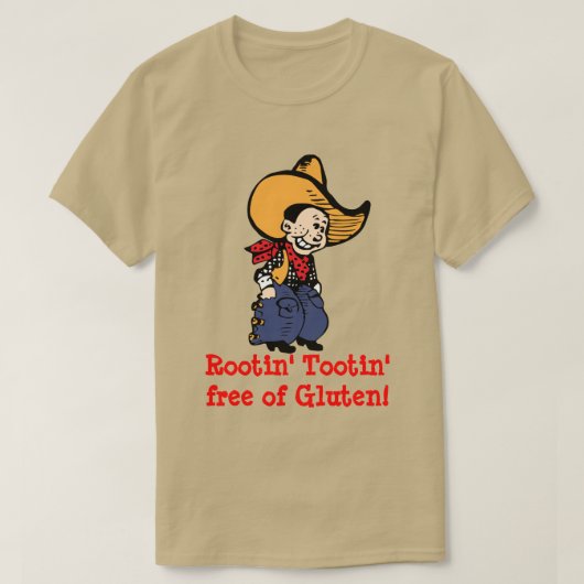 Gluten vrij t-shirt (Design voorkant)