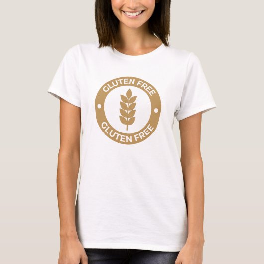 Gluten vrij t-shirt (Voorkant)