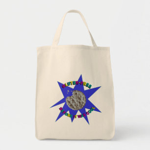 "Gluten-vrij voor het Cool" Retro jaren '80-'90 Tote Bag
