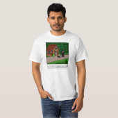 Gluten-vrije Humor Reuzenrok T-shirt (Voorkant volledig)
