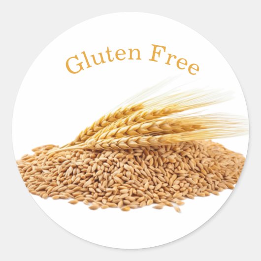 Gluten Vrije Stickers (Voorkant)