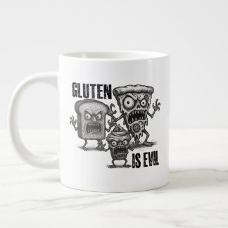 Gluten zijn slecht grote koffiekop