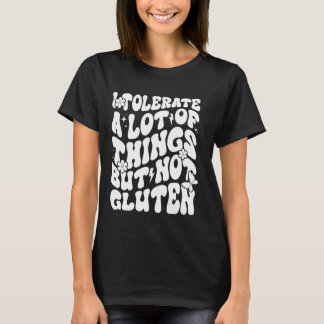 Glutencoeliakie Glutenvrije anti-gluten T-shirt