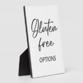 Glutenvrij bord Tafelblad Plaque met Ezel Fotoplaat (Zijkant)