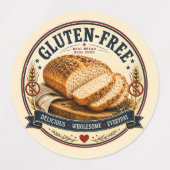 Glutenvrij Brood Labels (Design 1)