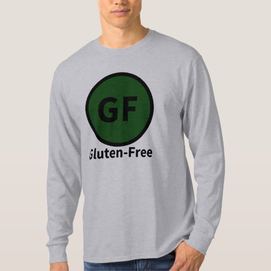 glutenvrij etiket t-shirt (Voorkant)