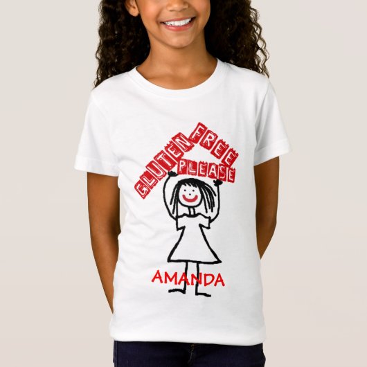 Glutenvrij graag t-shirt (Voorkant)