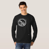 Glutenvrij is geen misdaad t-shirt (Voorkant volledig)