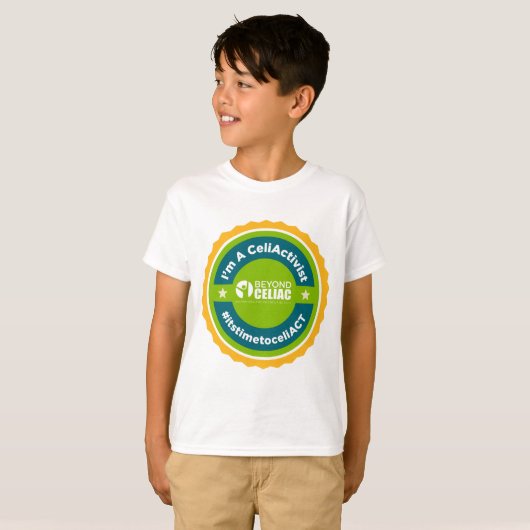 Glutenvrij Kinder Shirt (Voorkant volledig)