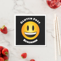 Glutenvrij lachende emoji