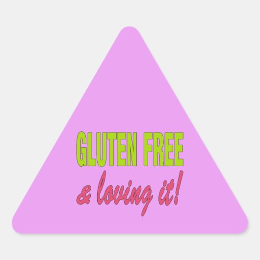 Glutenvrij & Liefdevol! Coeliakie Sticker (Voorkant)