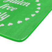 Glutenvrij Stijlvol Groen Wit Snijplank (Hoek)