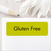  GLUTENVRIJE Bakkerijlabels Etiket (Insitu)