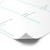 Glutenvrije boodschappenlijst Downloadbaar Poster (Hoek)