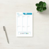 Glutenvrije Boodschappenlijst | Invulbaar Notitieb Post-it® Notes (Kantoor)