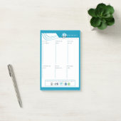 Glutenvrije Boodschappenlijst | Invulbaar Notitieb Post-it® Notes (Kantoor)