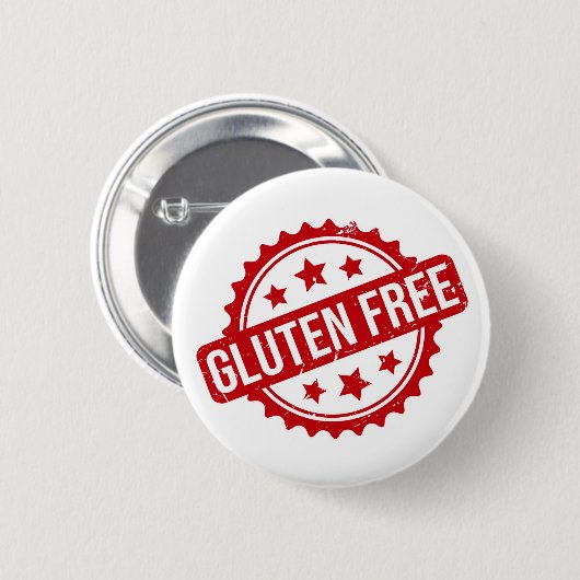 Glutenvrije Button (Voorkant /achterkant)