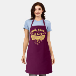 Glutenvrije chef-kok Koken Coeliac Schort