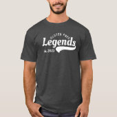 Glutenvrije legenden - Est. Donkere T - shirts 202 (Voorkant)