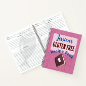 Glutenvrije receptideeën coeliakie voedselplanner notitieboek (Binnen)