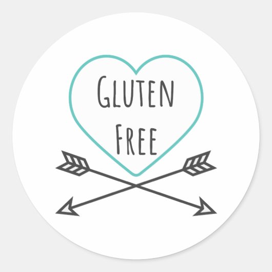 Glutenvrije Sticker, Glutenvrije etiketten (Voorkant)