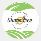 Glutenvrije Sticker – Schattige & Helder Allergie- (Voorkant)