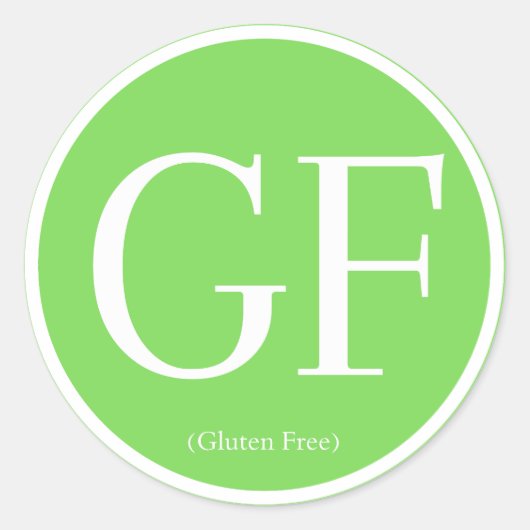 Glutenvrije Stickers (Voorkant)