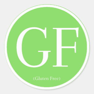 Glutenvrije Stickers