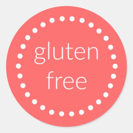 Glutenvrije stickers (Voorkant)