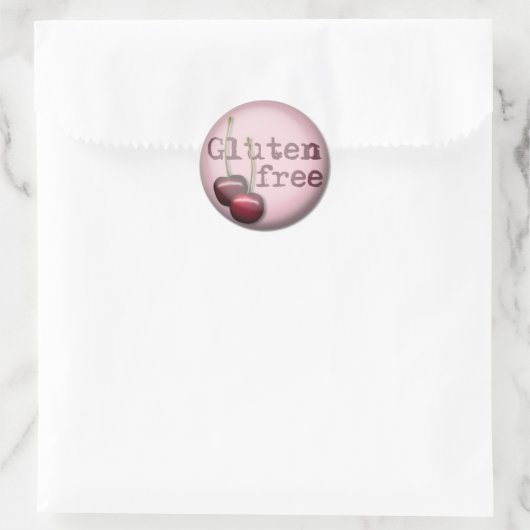 Glutenvrije Stickers - Cherry (Tas)