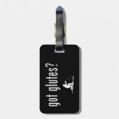 Glutes Telemark Skiing Bagagelabel (Achterkant verticaal)