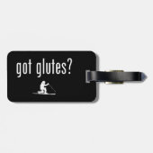 Glutes Telemark Skiing Bagagelabel (Achterkant horizontaal)