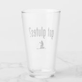 Glutes Telemark Skiing Glas (Achterkant)