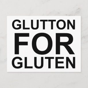 Glutton voor Gluten Briefkaart