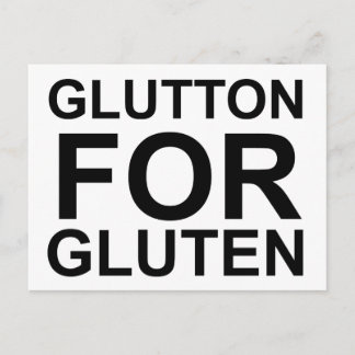 Glutton voor Gluten Briefkaart