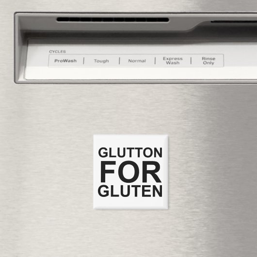 Glutton voor Gluten Magneet (Insitu (Vaatwasser))
